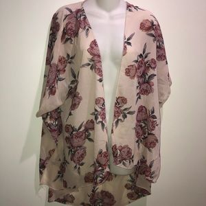 Live 4 True Brand Cardigan Flowered Theme